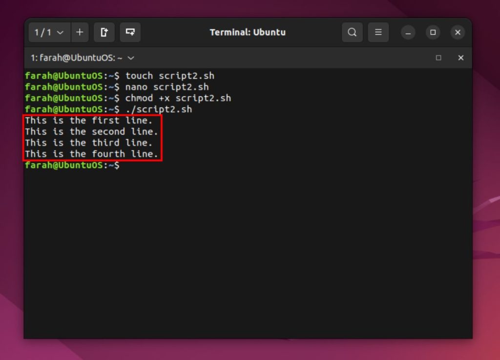 4 Best Ways to echo a New Line in Bash