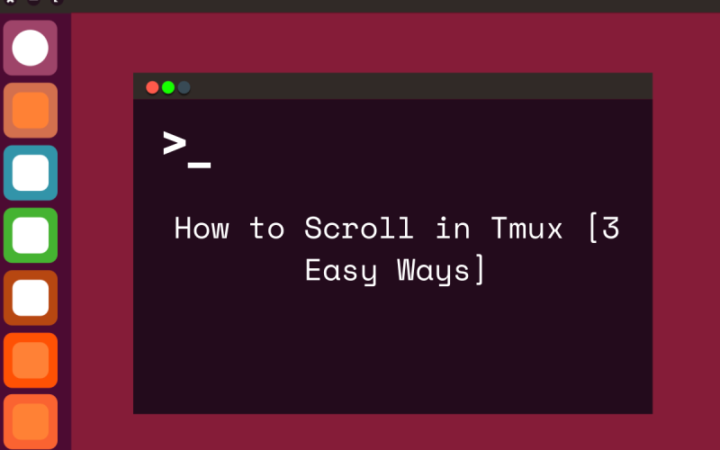 how to scroll in tmux 3 easy ways featured image