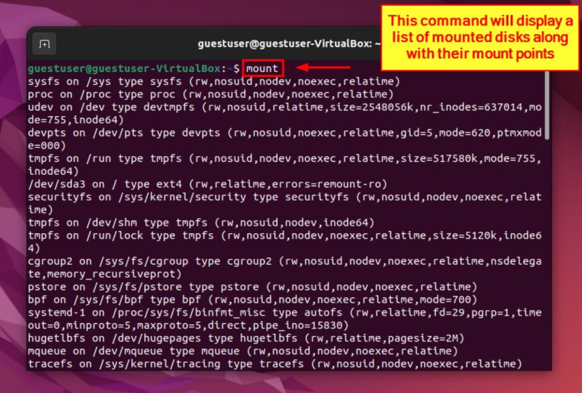 5 Easy Methods to List Mounted Drives Linux