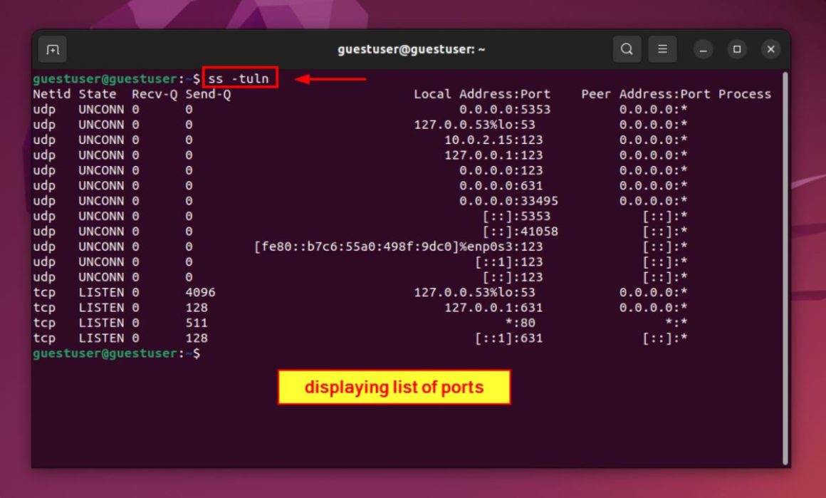 How To Check Open Ports In Linux 5 Easy Methods 