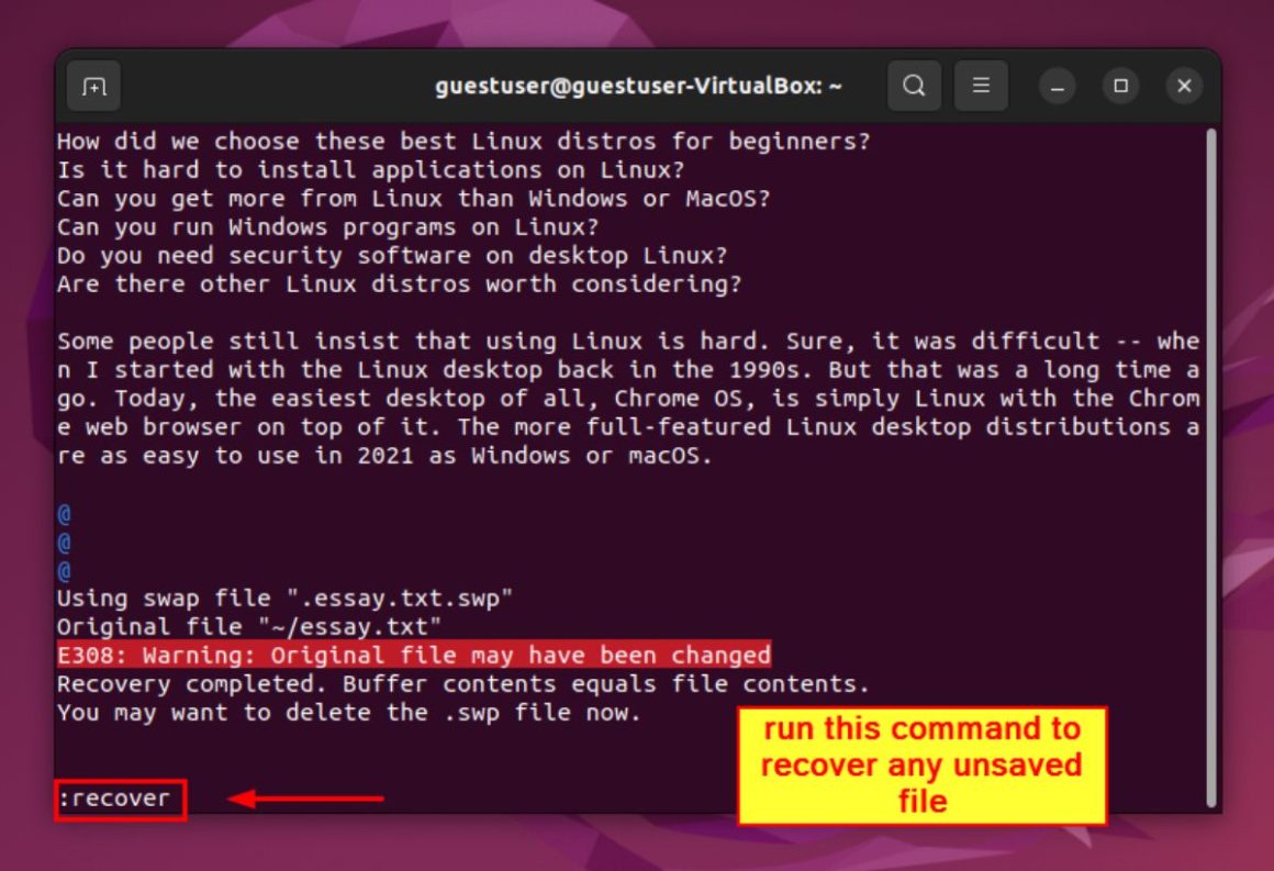 Linux Vim Quit and Save: 7 Effective Ways