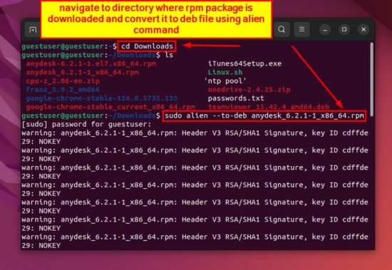 10 Simple Steps to Install RPM Ubuntu