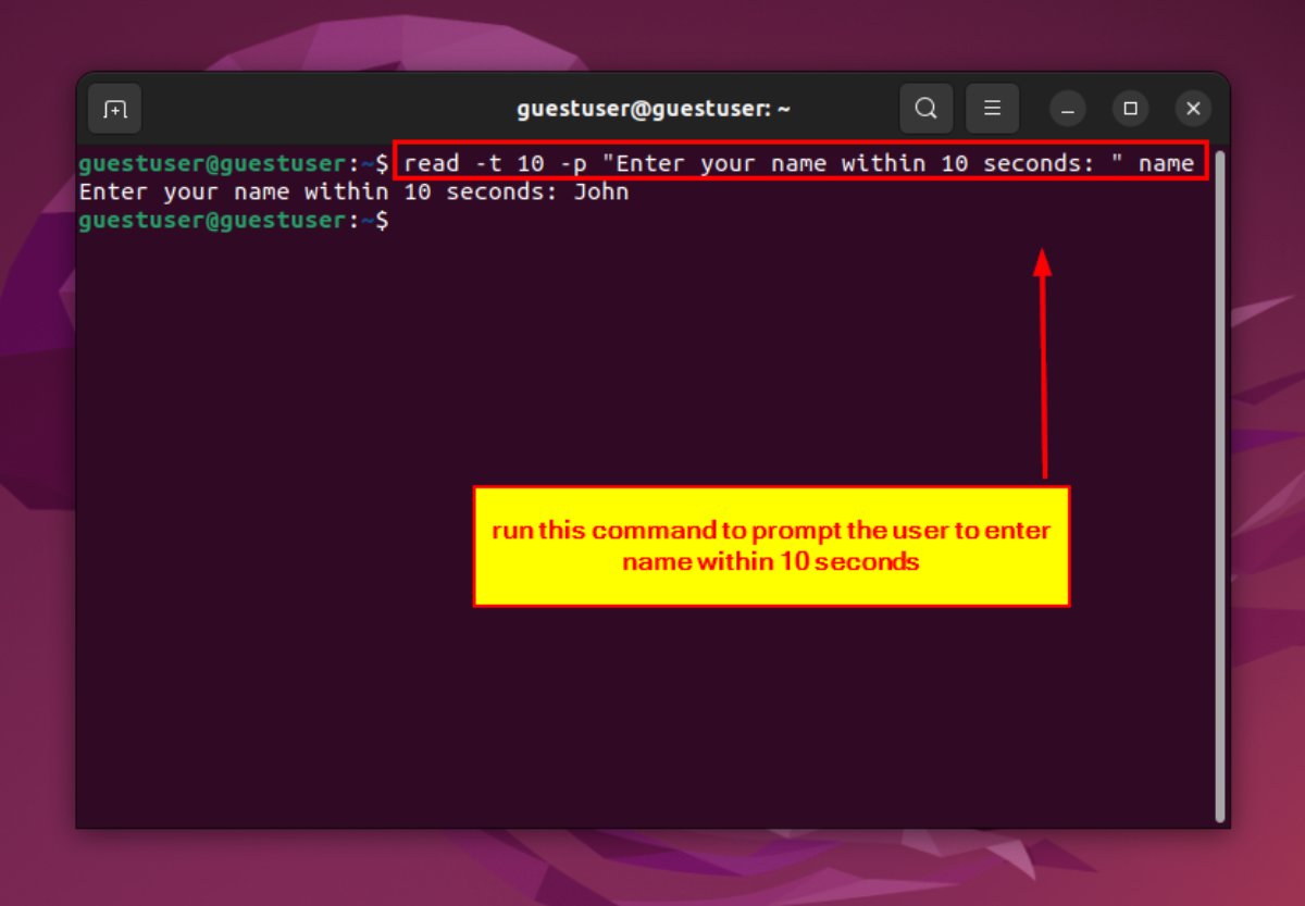 6 Best Methods to Use the Read Command in Linux