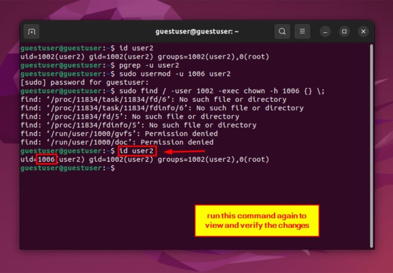 How to Find UID of a User in Linux [3 Best Methods]