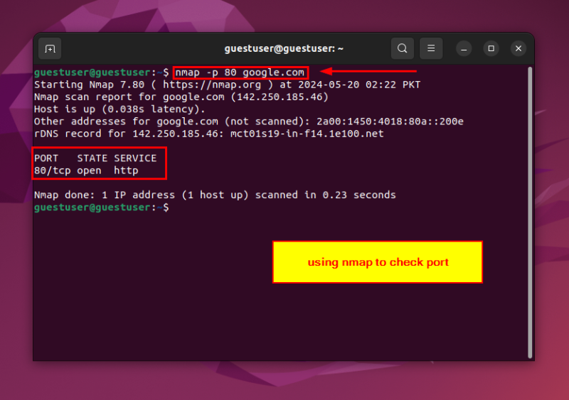 How to Ping Specific Port Linux [3 Easy Methods]