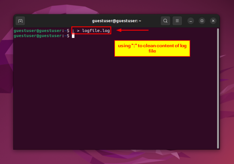 How to Empty Log File Linux [6 Effective Methods]